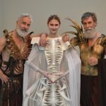 EMAJINARIUM Free Spirit spectacle vivant costumé et dansant body painting paris Fraise au Loup theatre danse