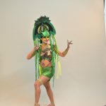 EMAJINARIUM Free Spirit spectacle vivant costumé et dansant body painting paris Fraise au Loup theatre danse